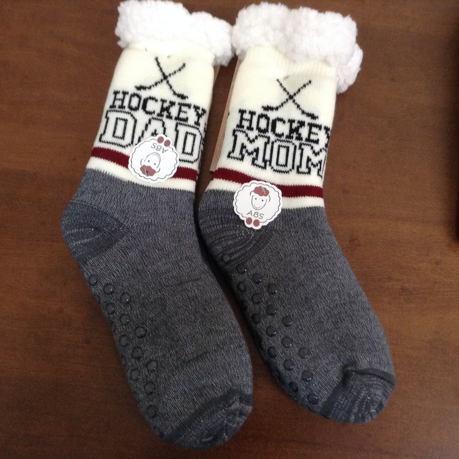 Slipper Socks - Hockey Dad