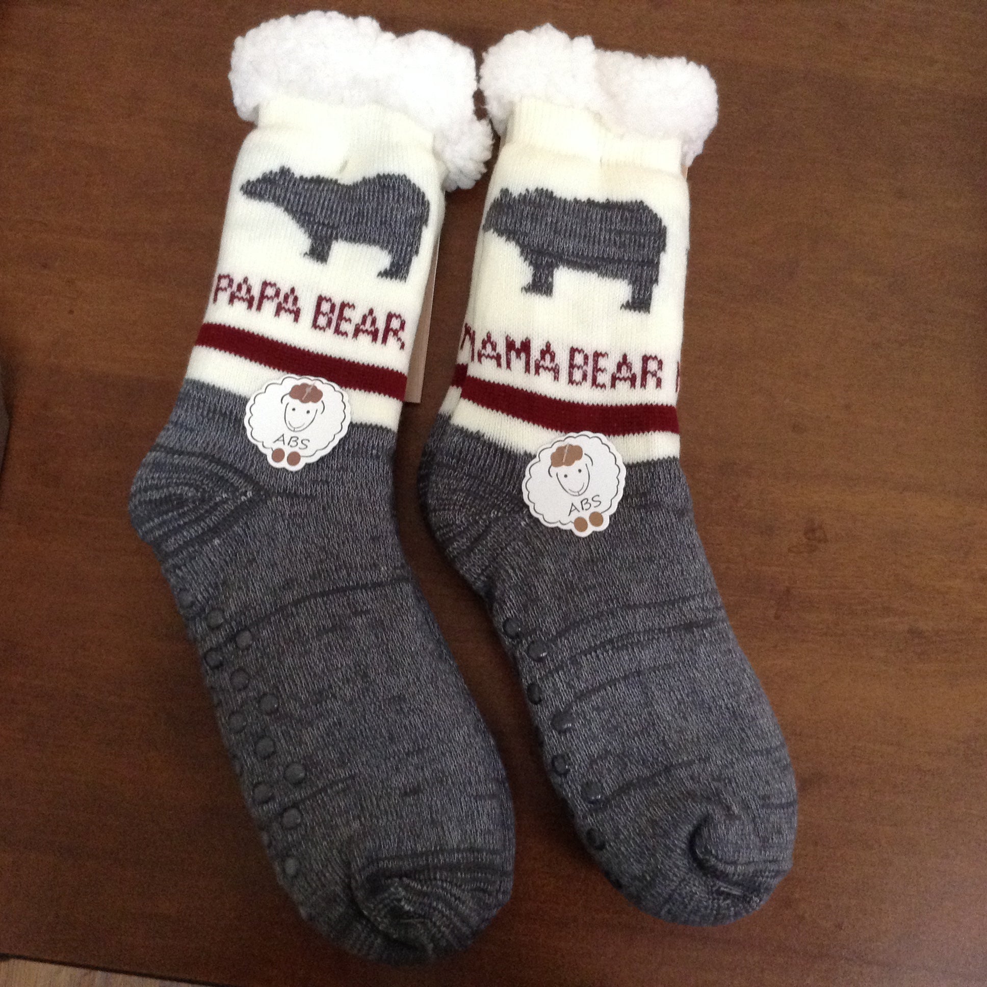 Slipper Socks - Mama Bear
