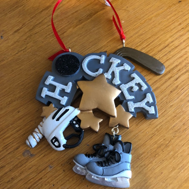 Ornament - Hockey Star