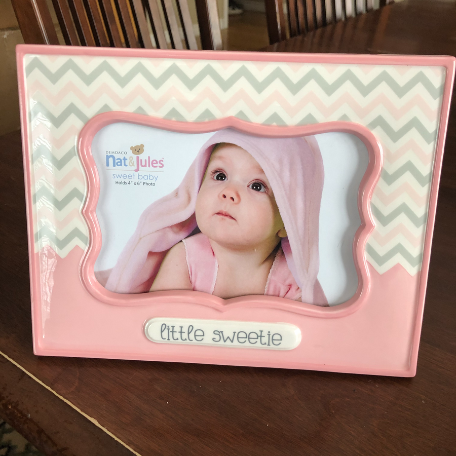 Frame - Little Sweetie - Pink or Blue