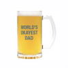 Beer Mug - World's Okayest Dad
