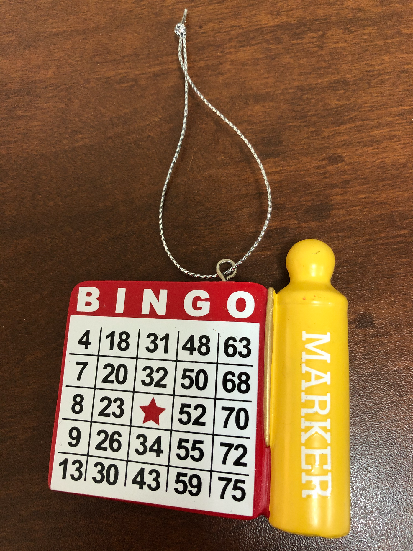 Ornament - Bingo Card