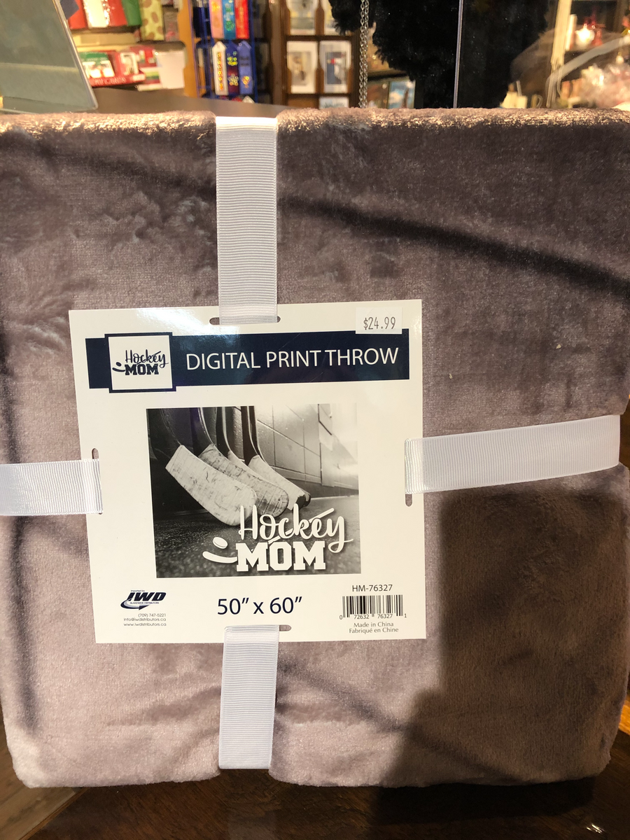 Throw - Hockey Mom