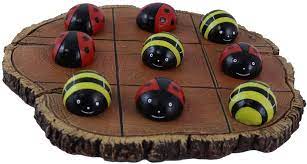 Tic Tac Toe - Bees & Lady Bugs