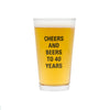 Glass - Cheers and Beers to 40 Years
