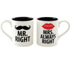 Mug - Mr. & Mrs. Right