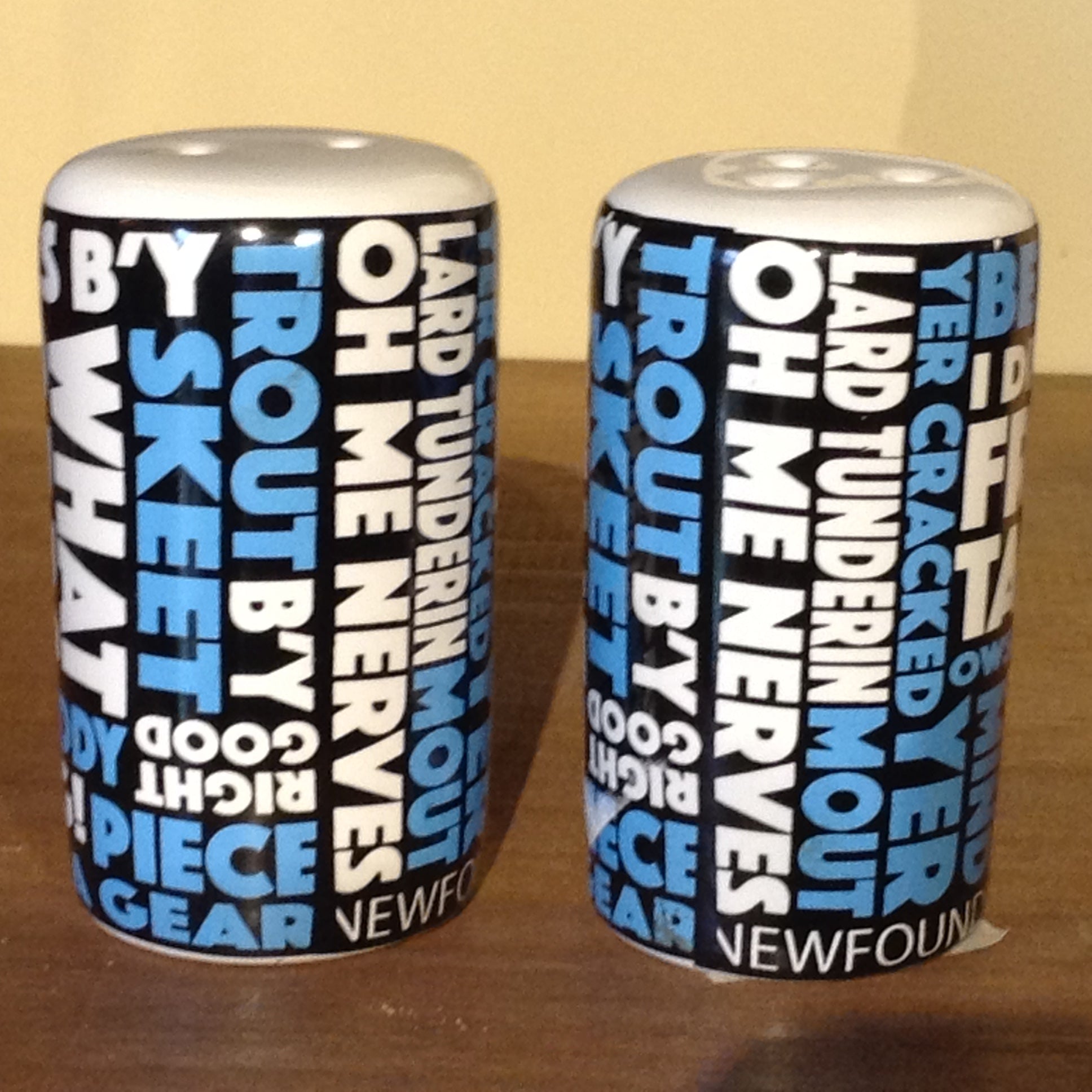 Salt & Pepper Shakers - Sayings