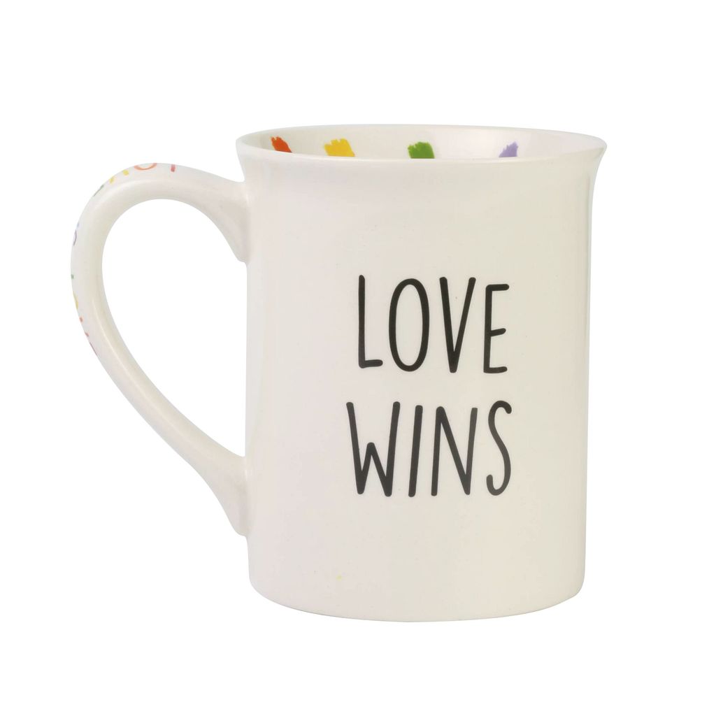 Mug - Rainbow Glitter Heart Mug