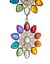 Sun Catcher - Triple Rainbow Flower